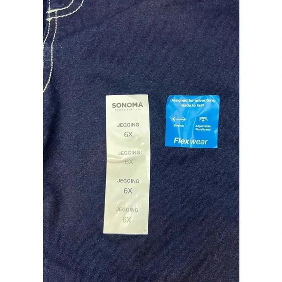 NWT Sonoma Jeggings - Girls 6X - Picture 4 of 4